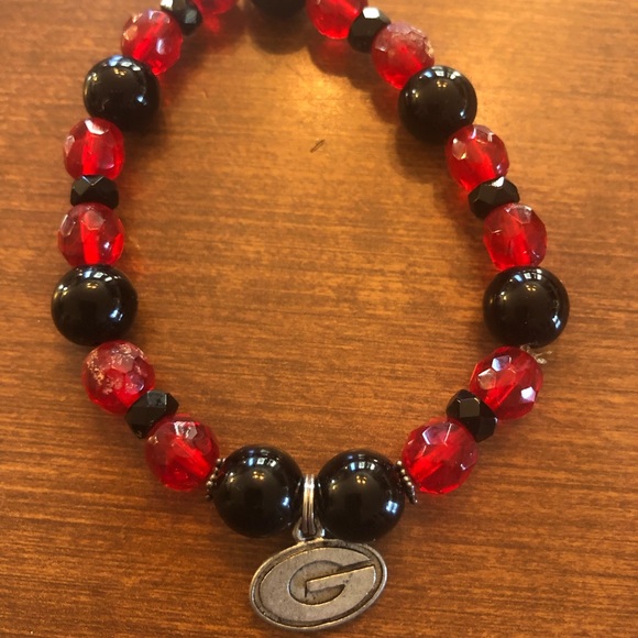 Ann Peden Jewelry - Ann Peden Collegiate Bracelet -UGA Ann Peden Jewelry - Ann Peden Collegiate Bracelet -UGA